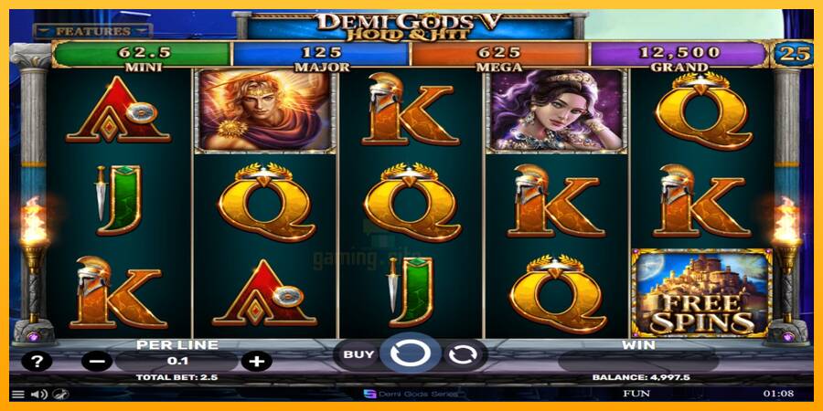 Demi Gods V Hold & Hit gaming machine for money, picture 2