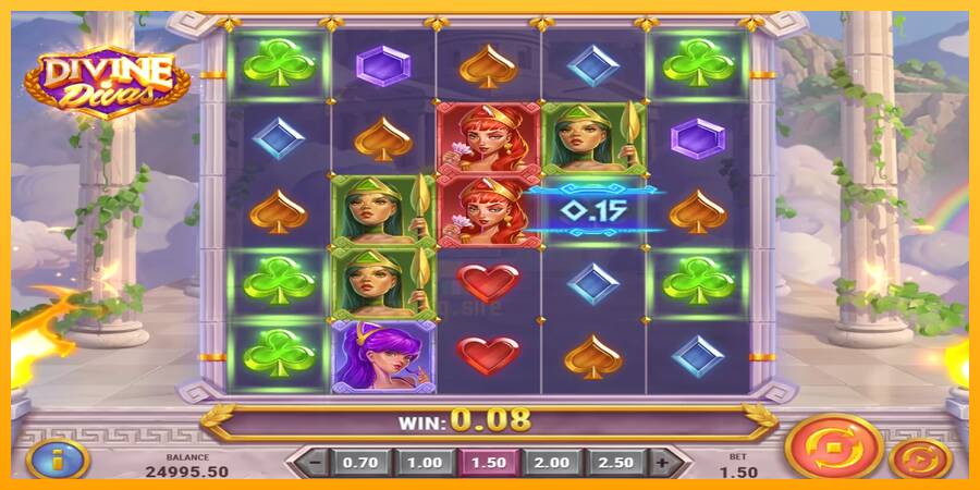 Divine Divas gaming machine for money, picture 2