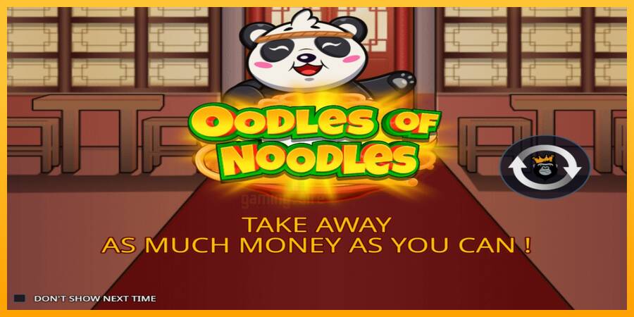 Oodles of Noodles gaming machine for money, picture 1