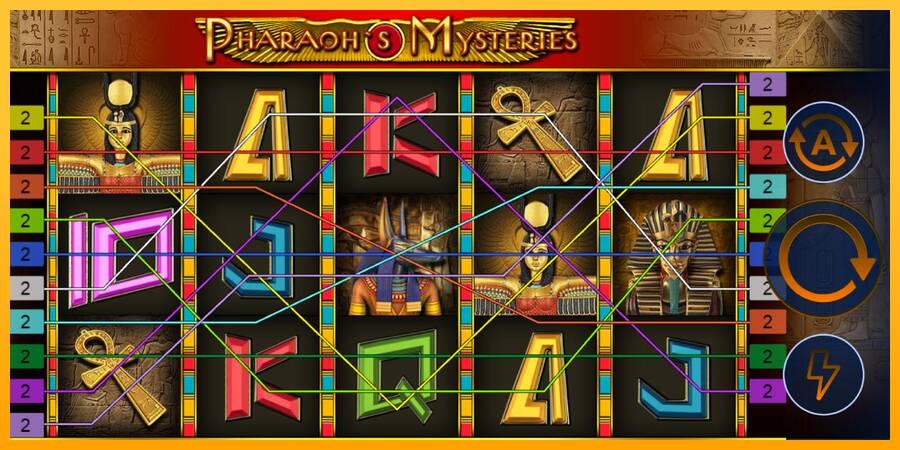 Pharaohs Mysteries gaming machine for money, picture 1