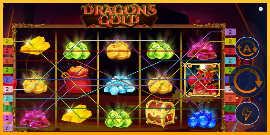 Dragons Gold SL gaming machine for money, picture 1