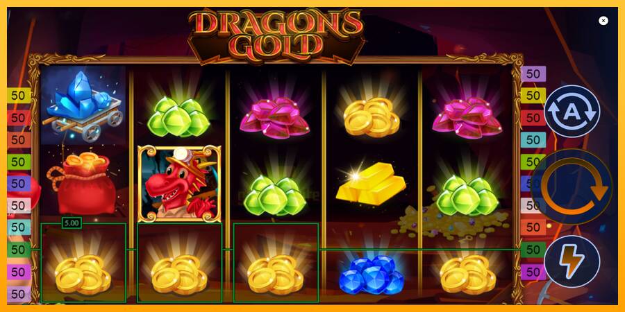 Dragons Gold SL gaming machine for money, picture 2