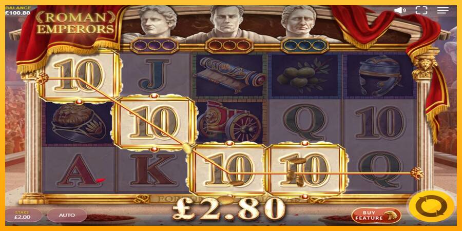 Roman Emperors gaming machine for money, picture 3