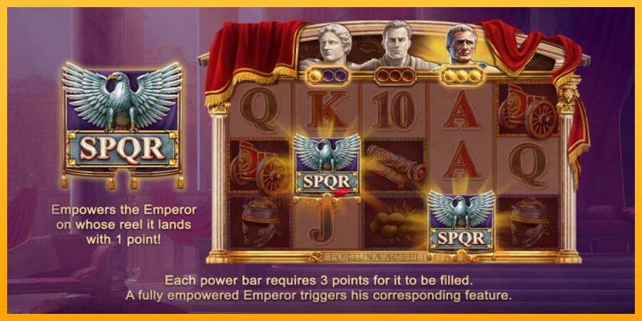 Roman Emperors gaming machine for money, picture 7