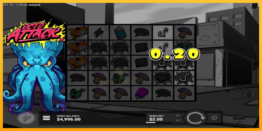 Octo Attack gaming machine for money, picture 3