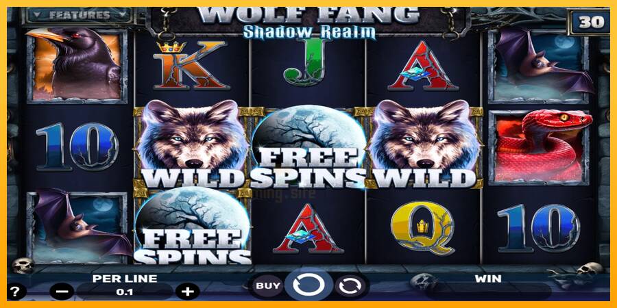 Wolf Fang - Shadow Realm gaming machine for money, picture 1