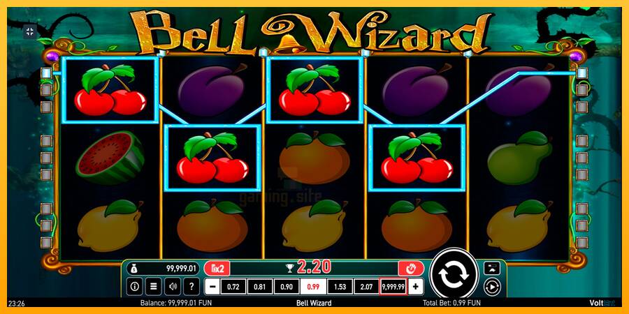 Bell Wizard gaming machine for money, picture 5