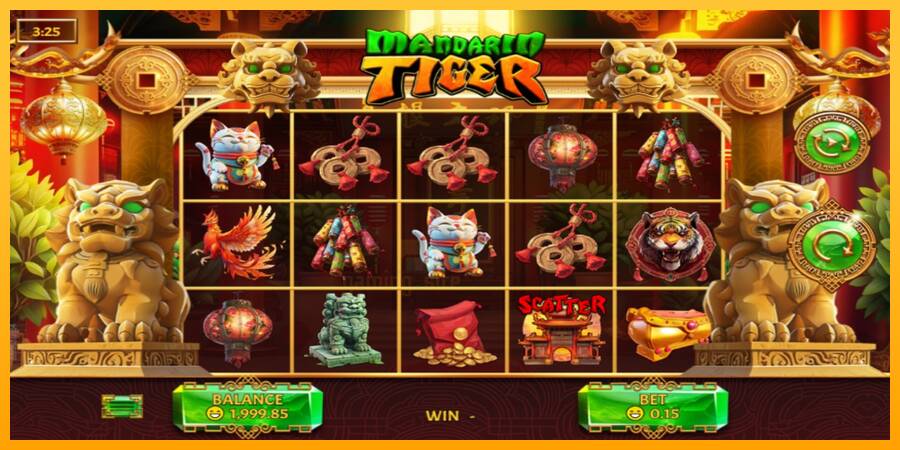 Mandarin Tiger gaming machine for money, picture 2