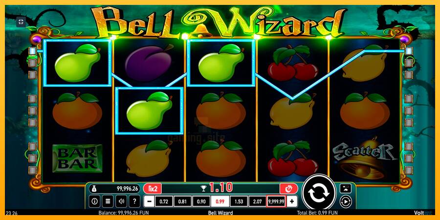 Bell Wizard gaming machine for money, picture 6