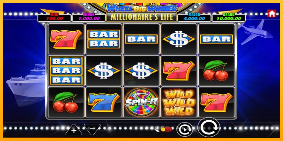 Wheel Big Winner Millionaires Life gaming machine for money, picture 2