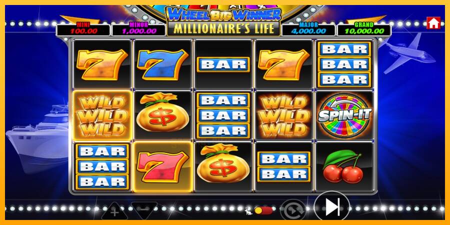 Wheel Big Winner Millionaires Life gaming machine for money, picture 5