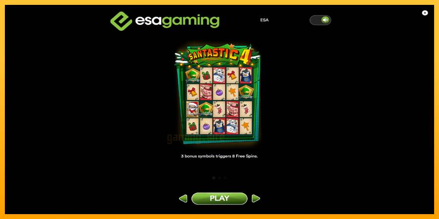 Santastic 4 gaming machine for money, picture 1