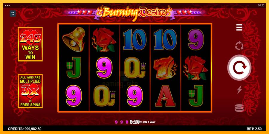 Burning Desire gaming machine for money, picture 5