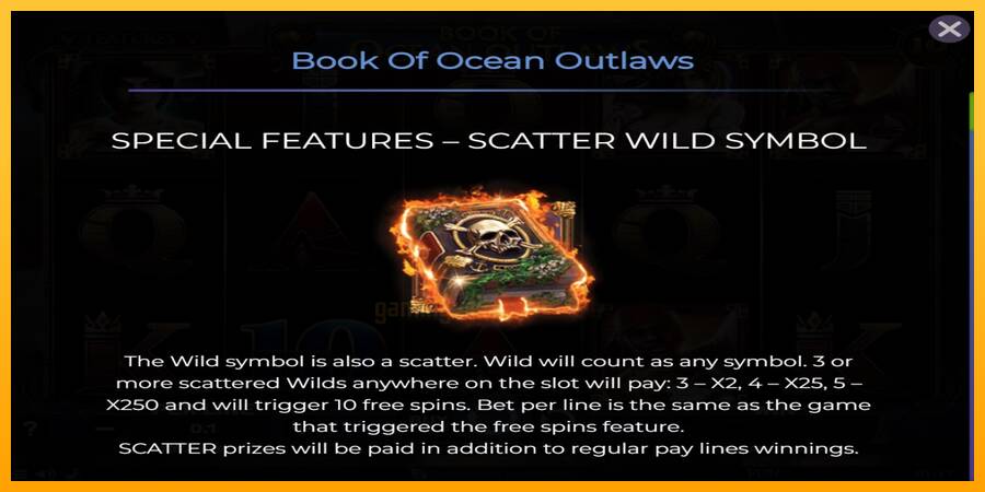 Book of Ocean Outlaws gaming machine for money, picture 4