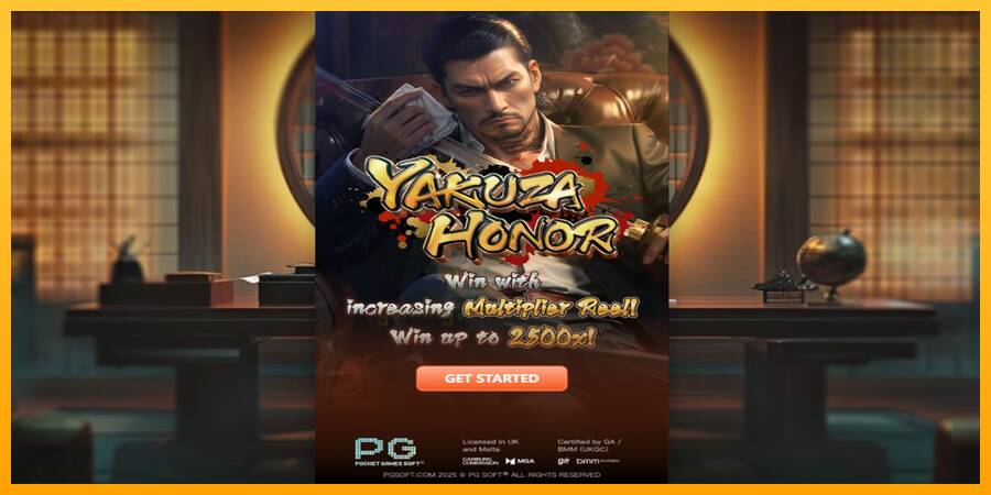 Yakuza Honor gaming machine for money, picture 1