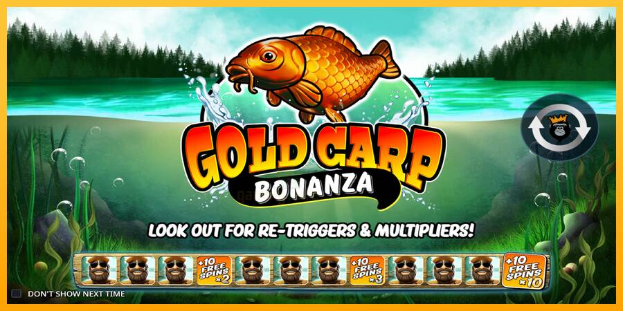 Gold Carp Bonanza gaming machine for money, picture 1