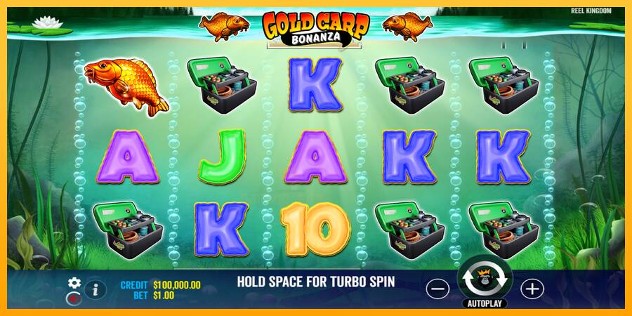 Gold Carp Bonanza gaming machine for money, picture 2