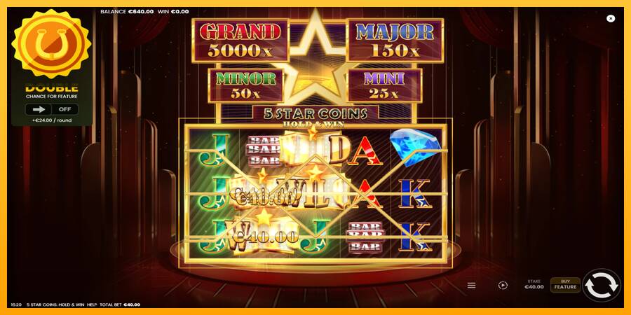 5 Star Coins: Hold & Win gaming machine for money, picture 3