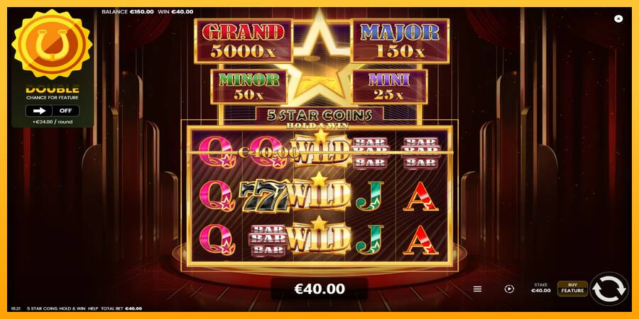 5 Star Coins: Hold & Win gaming machine for money, picture 4