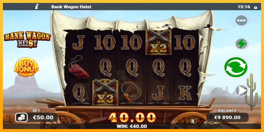 Bank Wagon Heist gaming machine for money, picture 3