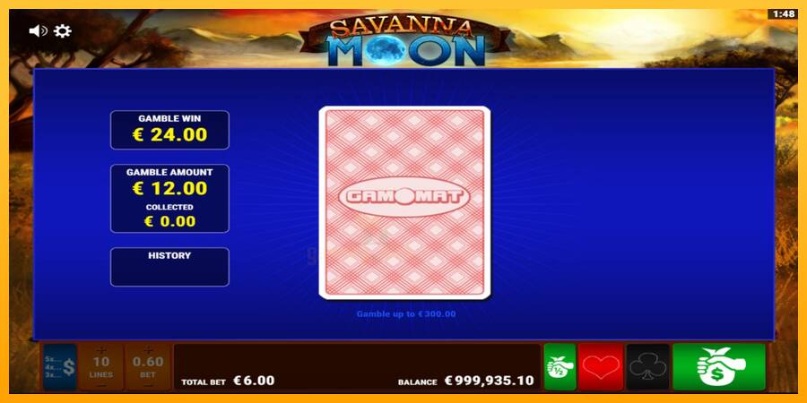 Savanna Moon gaming machine for money, picture 5