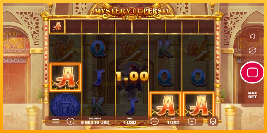 Mystery of Persia gaming machine for money, picture 4