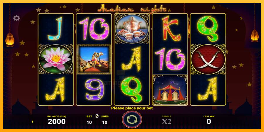 Arabian Nights gaming machine for money, picture 1