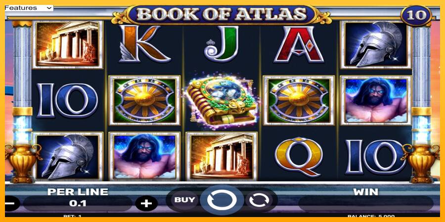 Book of Atlas gaming machine for money, picture 1