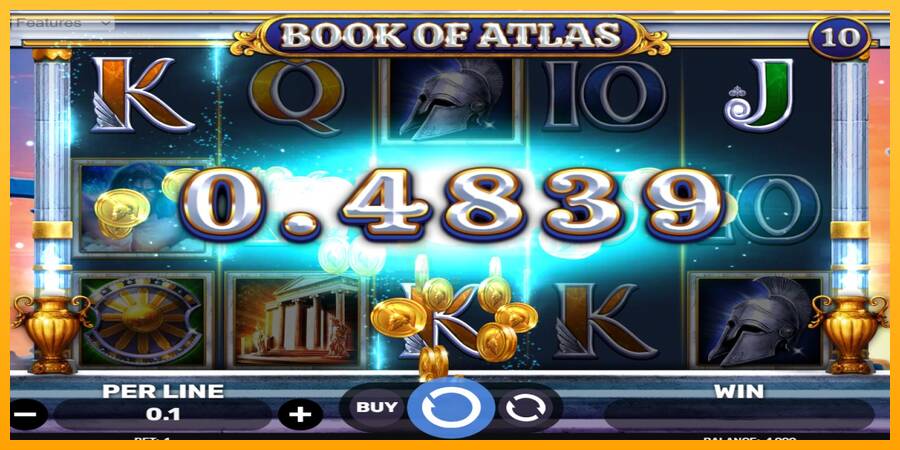 Book of Atlas gaming machine for money, picture 2