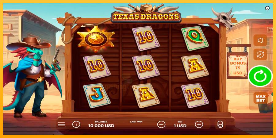 Texas Dragons gaming machine for money, picture 1