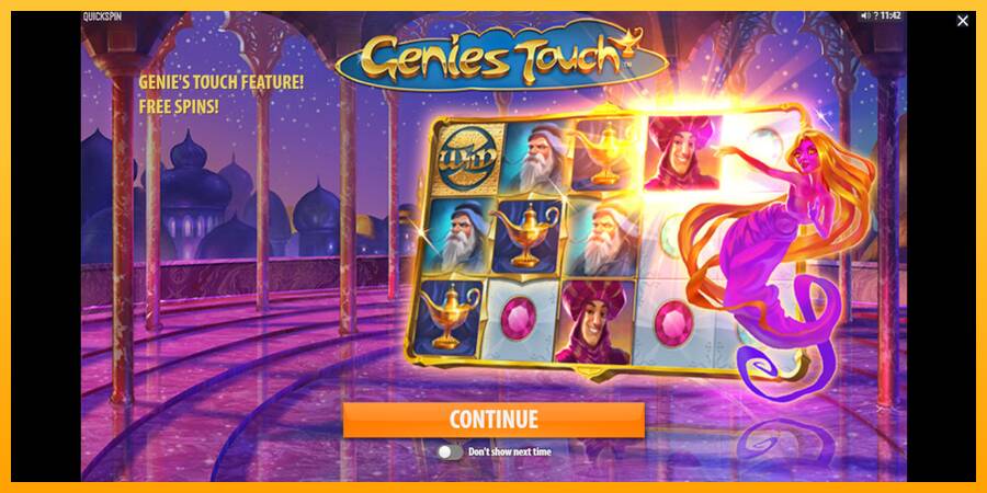 Genies Touch gaming machine for money, picture 1