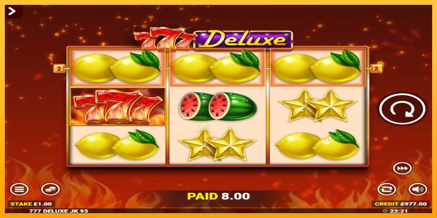 777 Deluxe Jackpot King gaming machine for money, picture 3