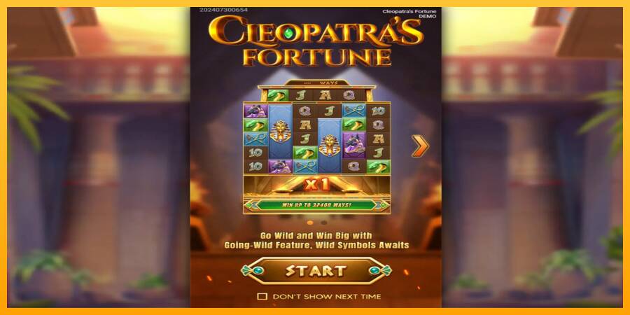 Cleopatras Fortune gaming machine for money, picture 1