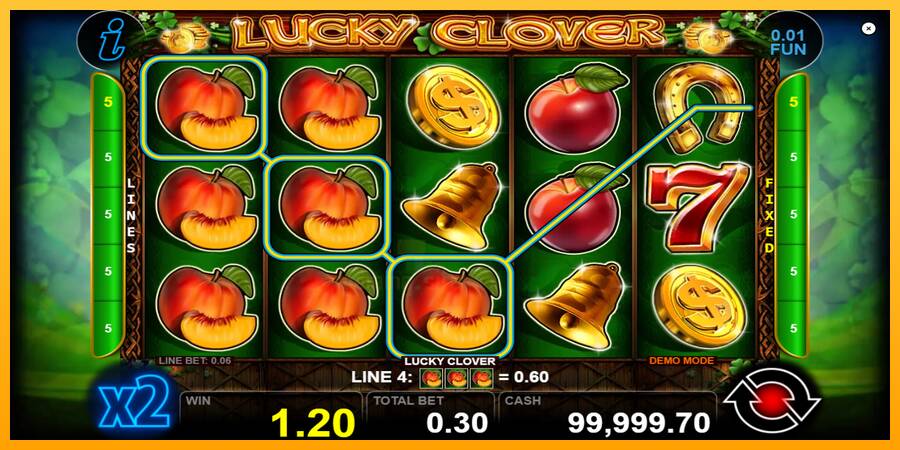 Lucky Clover gaming machine for money, picture 2