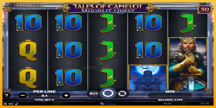 Tales of Camelot - Moonlit Quest gaming machine for money, picture 2