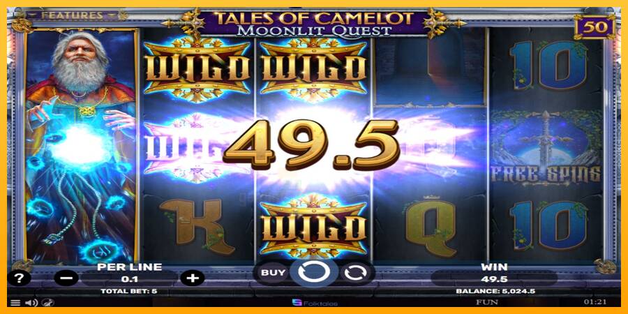 Tales of Camelot - Moonlit Quest gaming machine for money, picture 3