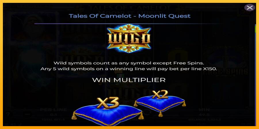 Tales of Camelot - Moonlit Quest gaming machine for money, picture 4