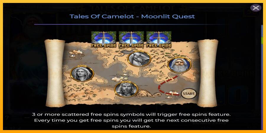 Tales of Camelot - Moonlit Quest gaming machine for money, picture 5