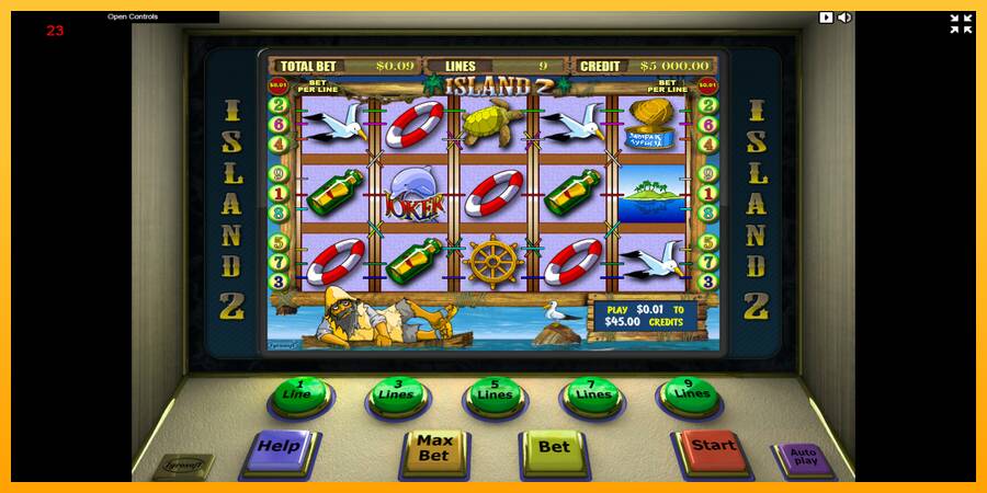 Island gaming machine for money, picture 1