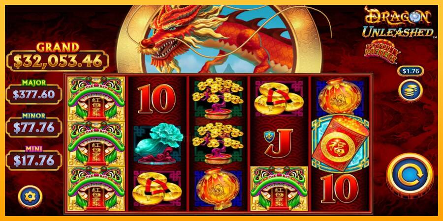 Dragon Unleashed - Prosperity Packets gaming machine for money, picture 1