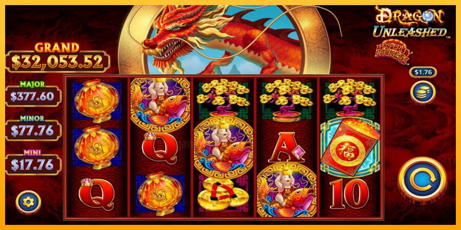 Dragon Unleashed - Prosperity Packets gaming machine for money, picture 2