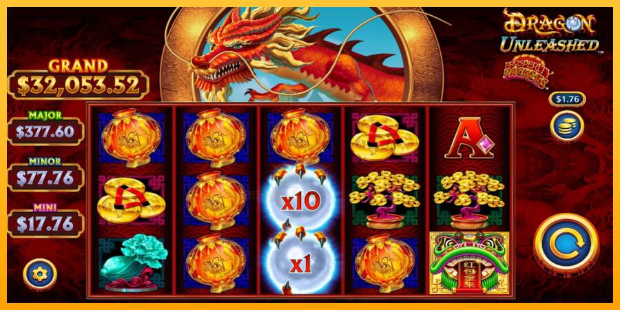 Dragon Unleashed - Prosperity Packets gaming machine for money, picture 3