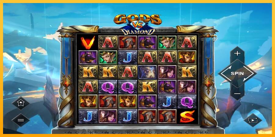 Gods VS Diamond gaming machine for money, picture 1