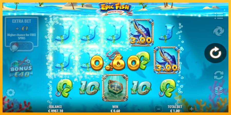 Epic Fish Adventure gaming machine for money, picture 3