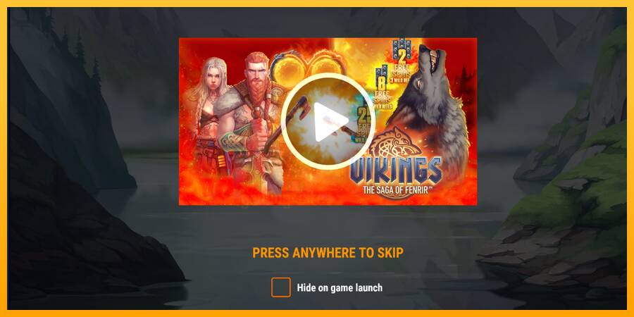 Vikings: The Saga of Fenrir gaming machine for money, picture 1