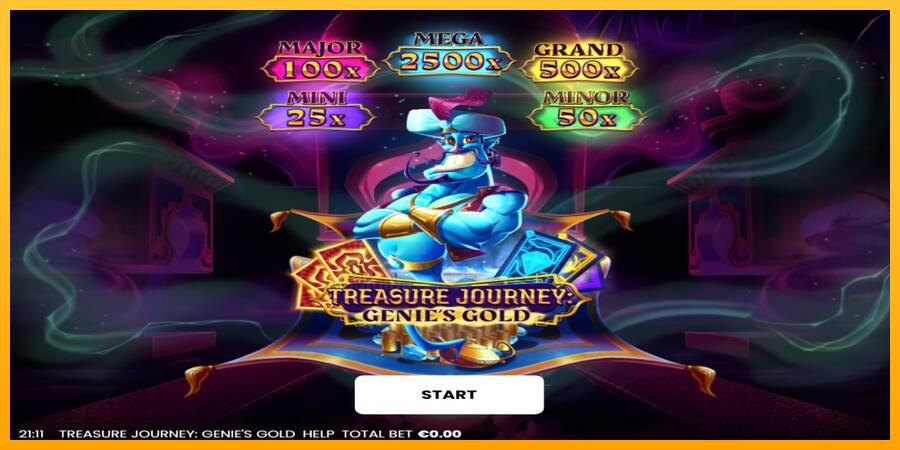 Treasure Journey: Genies Gold gaming machine for money, picture 1