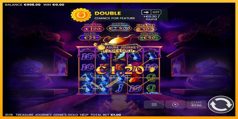 Treasure Journey: Genies Gold gaming machine for money, picture 3