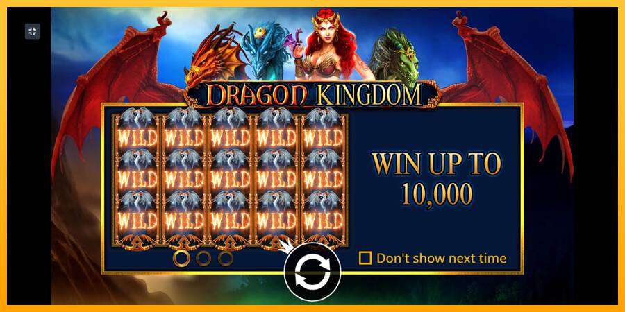 Dragon Kingdom gaming machine for money, picture 1