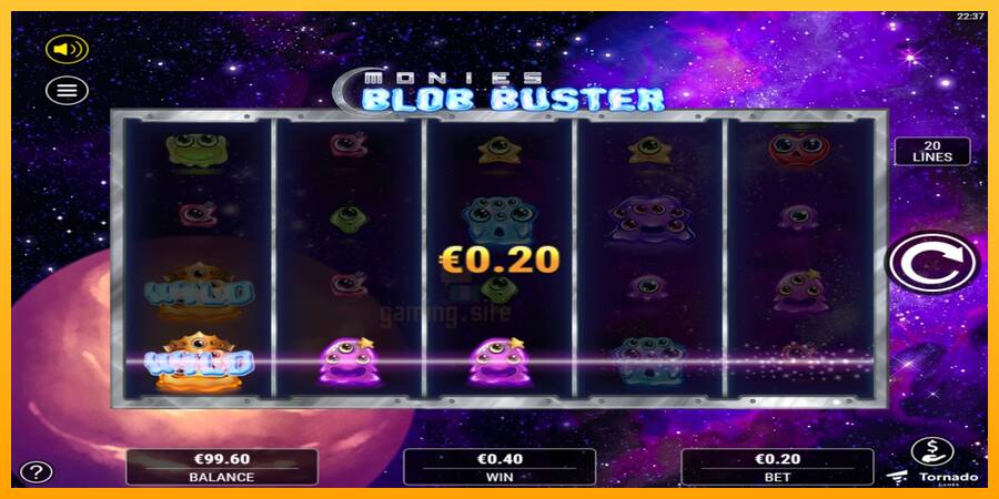 Monies Blob Buster gaming machine for money, picture 3