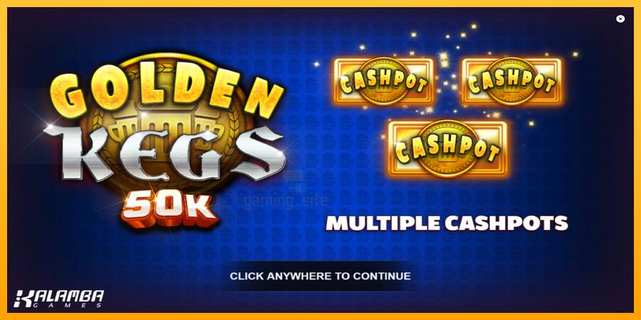 Golden Kegs 50K gaming machine for money, picture 1